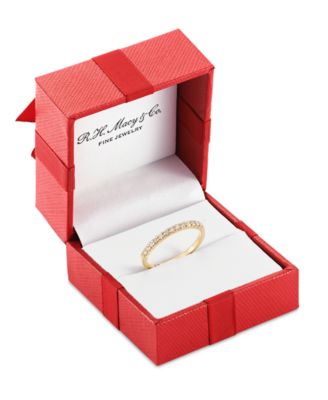 Diamond Band (1/4 ct. t.w.) in 14k White, Yellow, or Rose Gold