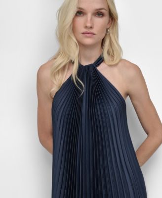 open lace back dress DKNY Women's Dress, DKNY Navy, 2 at Amazon Women's Clothing store