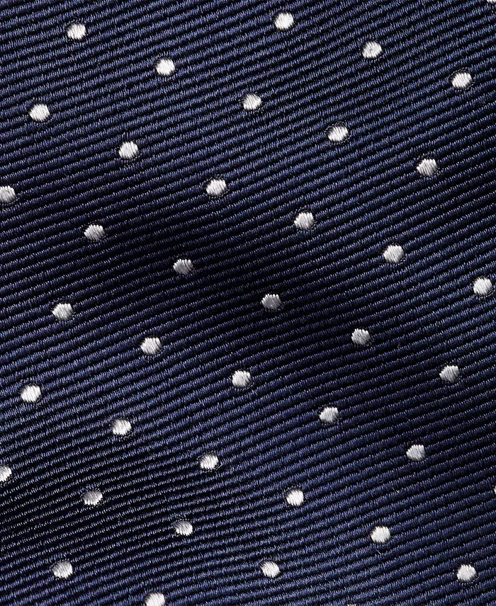 Men's Polka-Dot Silk Repp Tie - thumbnail 3