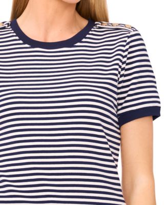 Women's Striped Ringer Baby T-Shirt