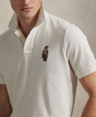 Men's Classic-Fit Polo Bear Mesh Polo Shirt