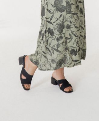 Women's Milled Round Toe Dress Sandals