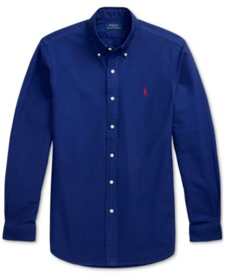 Men's Garment-Dyed Oxford Shirt