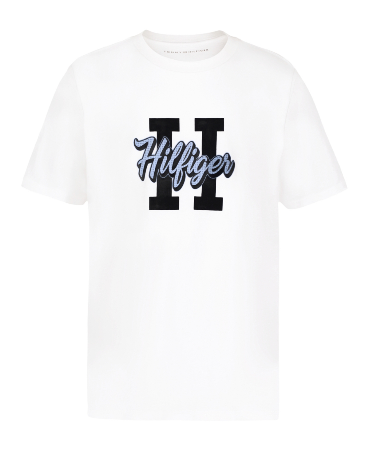 Tommy Hilfiger Big Boys Short Sleeve T-shirt In White