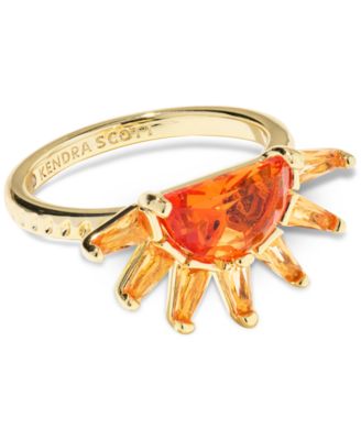Kendra Scott - Gold-Tone Samantha Sun Band Ring