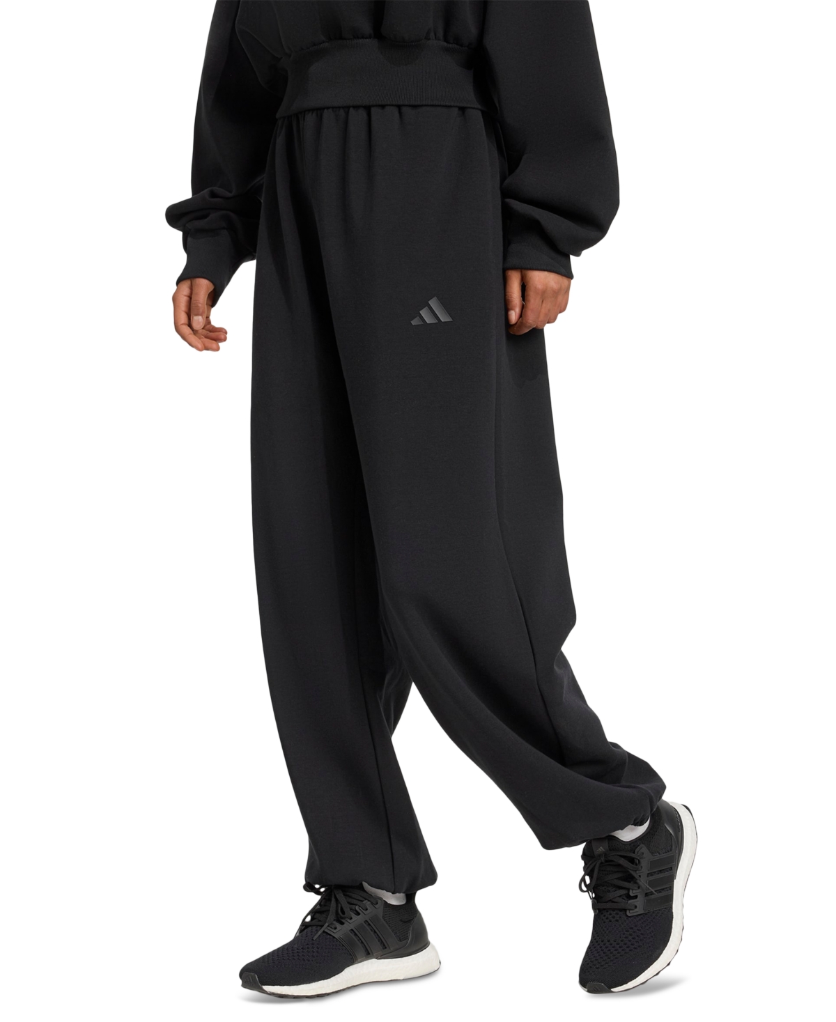 Adidas Originals Women's Soft Lux Loose Mid-rise Pull-on Pants