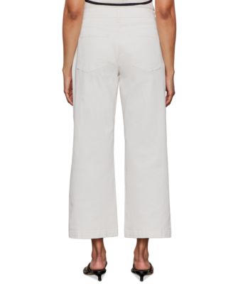 Women's League High-Rise Crop Wide-Leg Jeans 