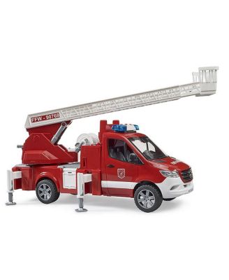 1/16 Mercedes-Benz Sprinter Fire Engine Truck with Ladder, Water Pump, & Lights & Sounds by Bruder