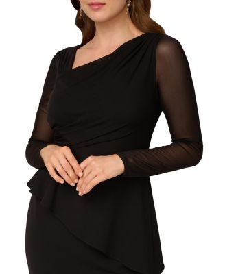 Women's Asymmetric Sheath Dress
