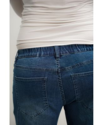 Maternity NOM Slouch Under the Belly Denim