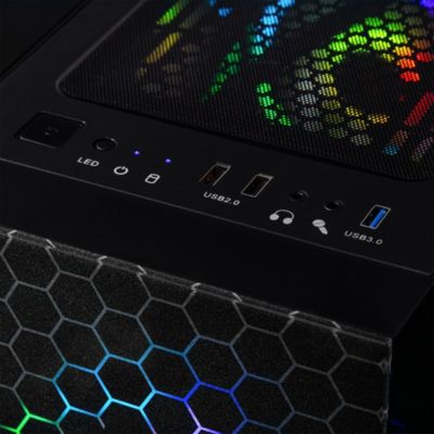 SET Gaming pc - AMD Ryzen 5 8400F 4.2GHz 6-Core Processor, 32GB DDR5 Memory, GeForce RTX 5060 8GB GDDR7 Graphics, 2TB SSD, WiFi, Windows 11 Home