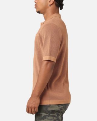 Men's Zyair Knit Rib Button Up Shirt
