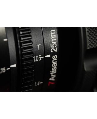 7artisans Photoelectric 50mm T1.05 Vision Cine Lens for Fujifilm X, Black