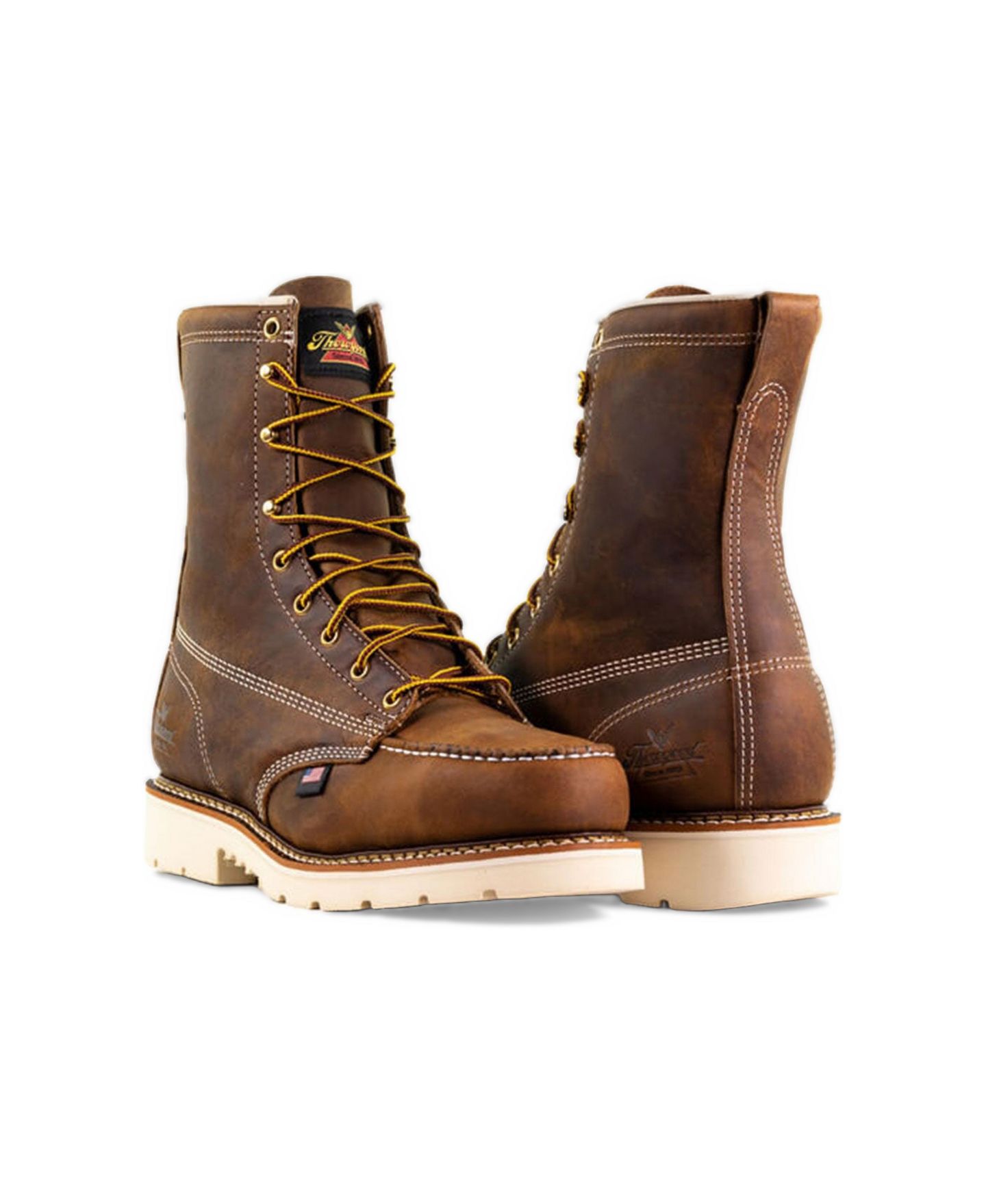 Мужские ботинки Thorogood American Heritage 8" Steel Toe Work Boots for Men, цвет: Crazyhorse — фото 3