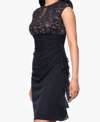Women's Lace-Top Sheath Dress