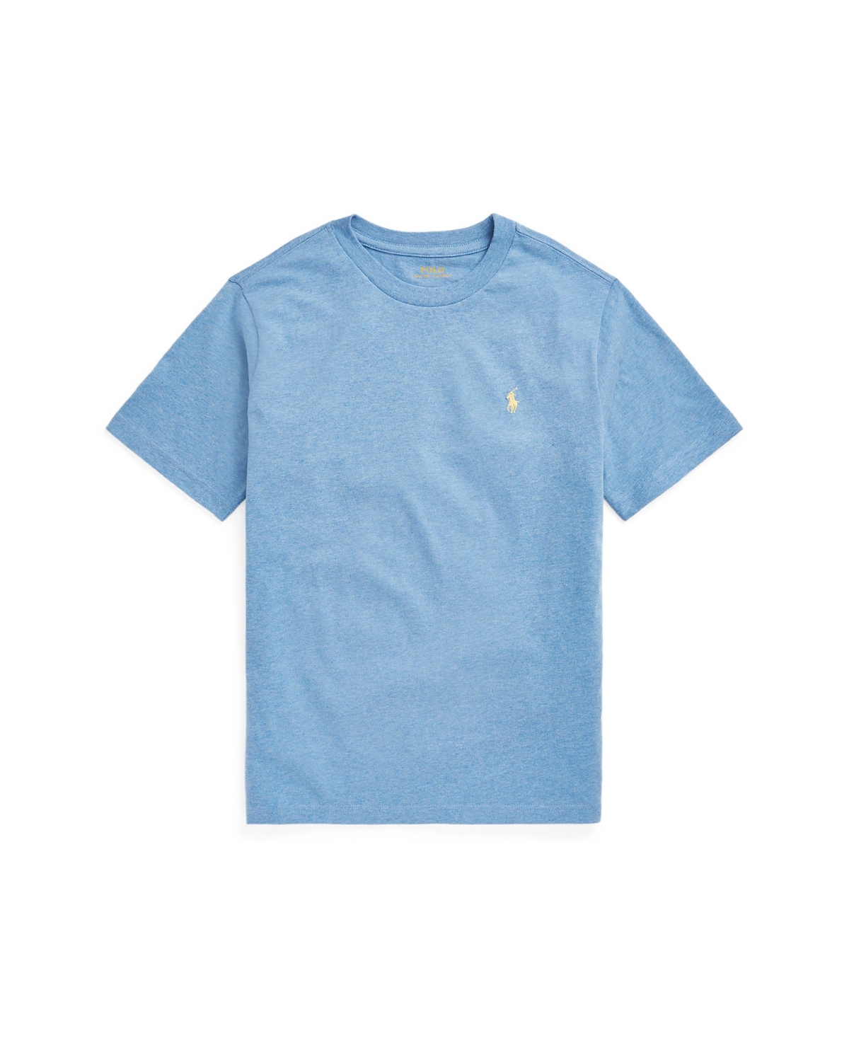 Polo Ralph Lauren Big Boys Cotton Jersey Crewneck T-Shirt - Soft royal heather