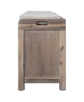 Streamdale Fully Assembled Shoe Bench with Storage and Basket