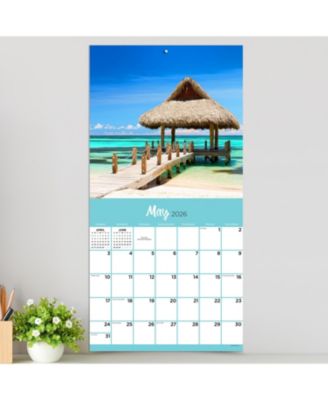 2026 Tropical Escapes Wall Calendar