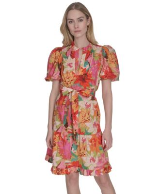 Vince Camuto - Women's Beaded Off-The-Shoulder Sheath Dress