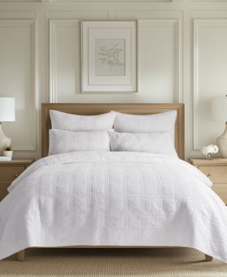 Home Cloud Waffle Quilted 2-Pc. Sham Set, European