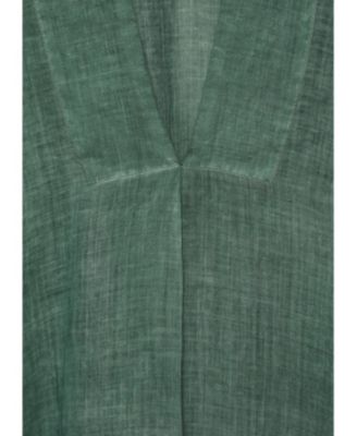 Women's Overdyed Ramie Kaftan