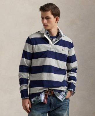 送料関税無料【POLO RALPH LAUREN】THE ICONIC RUGBY SHIRT Polo Ralph Lauren Men's The Iconic Cotton Rugby Shirt - Macy's