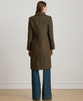 Women's Wool-Blend Walker Coat