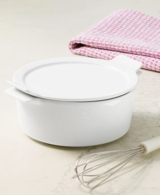 Whiteware Cocotte & Lid, Exclusively at Macy's