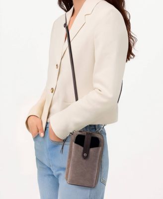 Women's Silverlake Leather Convertible Smartphone Crossbody Bag