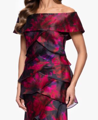 Women's Printed Long Sheath Dress