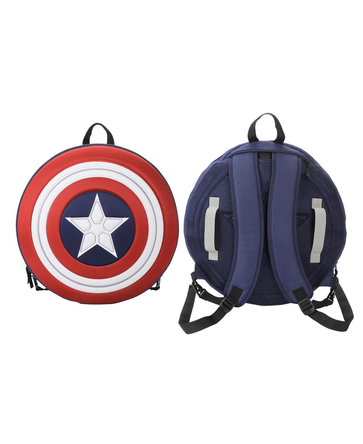 Captain America Brave New World Shield 16&#x201D; Novelty Backpack - Captain america shield
