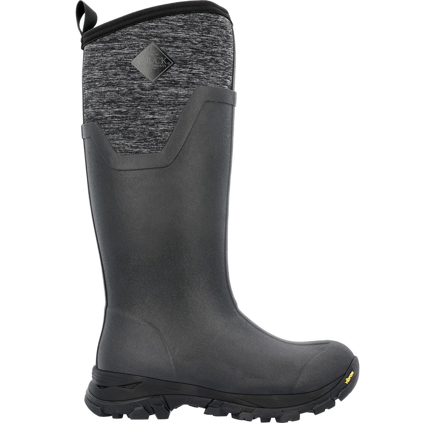 Женские ботинки MUCK Arctic Ice Tall Boot + Vibram Arctic Grip A.T., цвет: Чёрный — фото 1