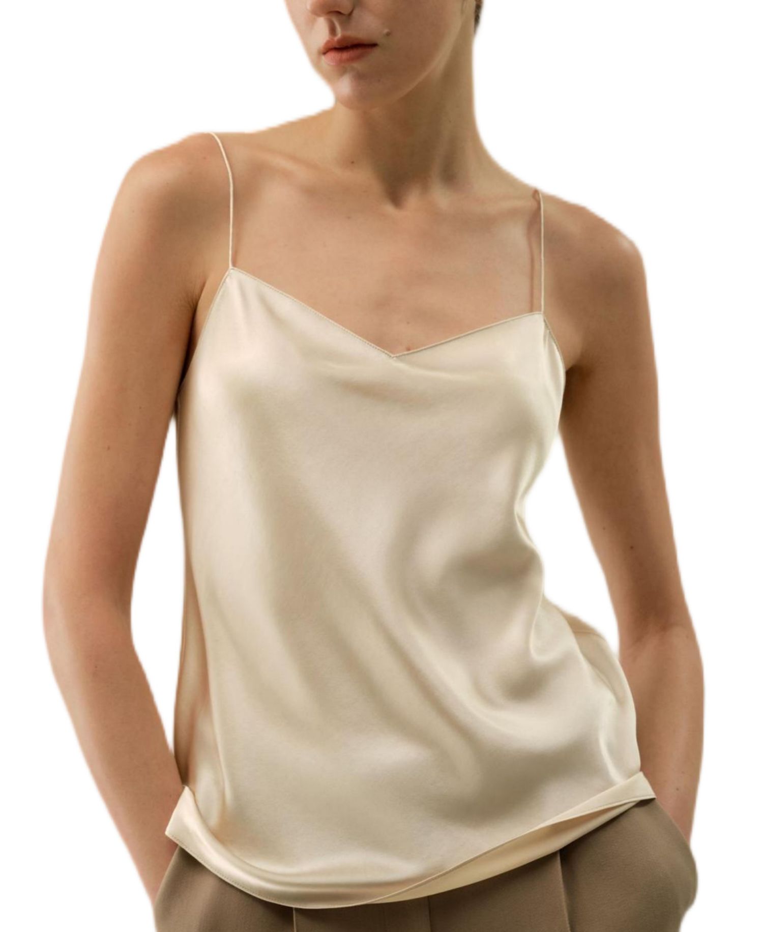 Women's Chic Minimal Silk Cami