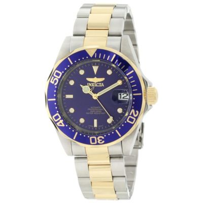 Men's 8928 Pro Diver Automatic 3 Hand Blue Dial Watch