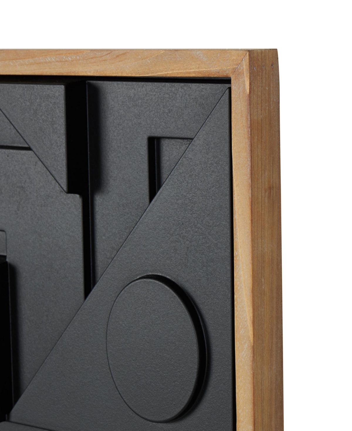 Rosemary Lane Wood 24" Contemporary Wall Decor