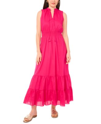 Vince Camuto - Women's Cotton Tiered Maxi Dress