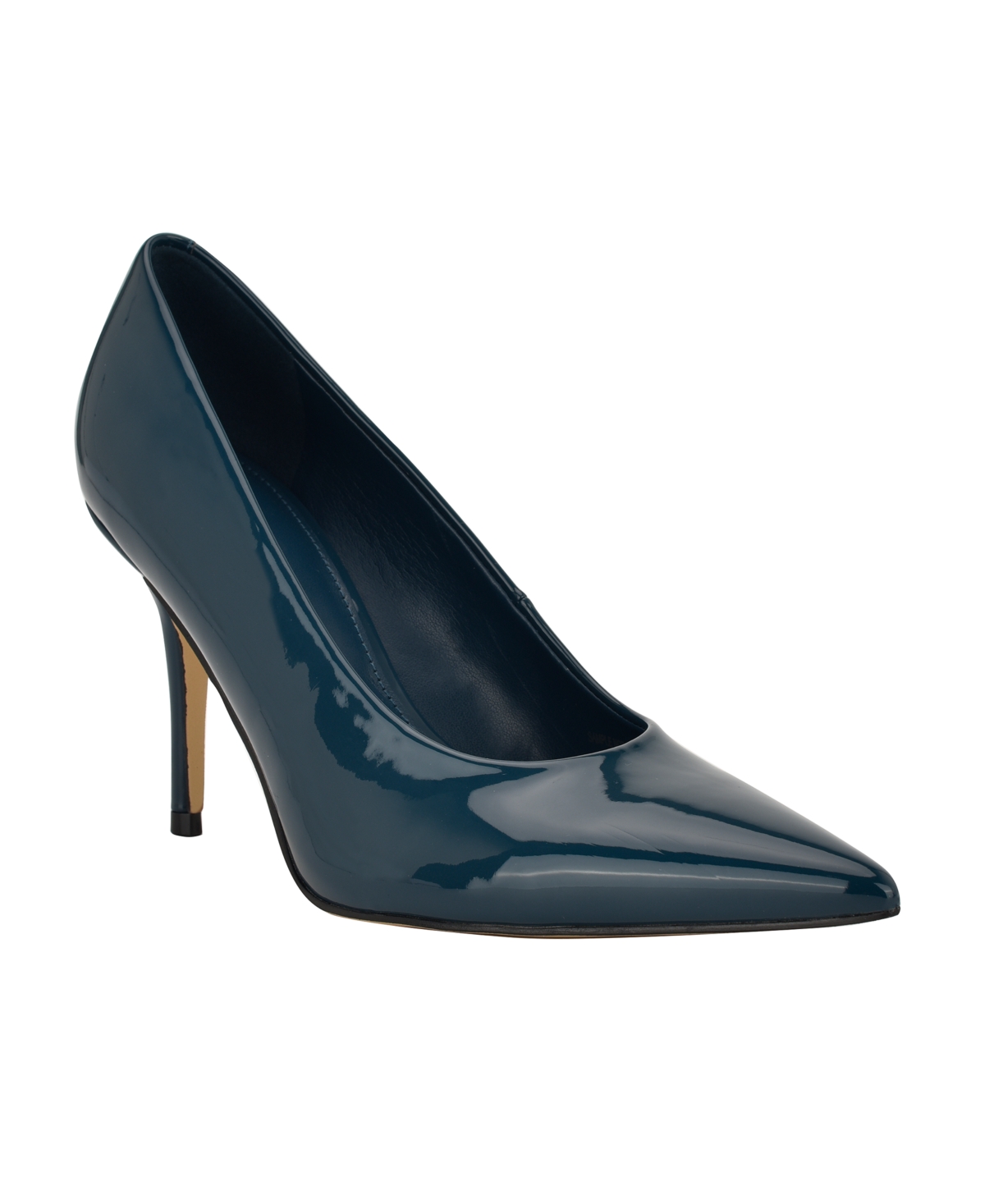 Calvin Klein Leciey Pointed Toe Pump In Green
