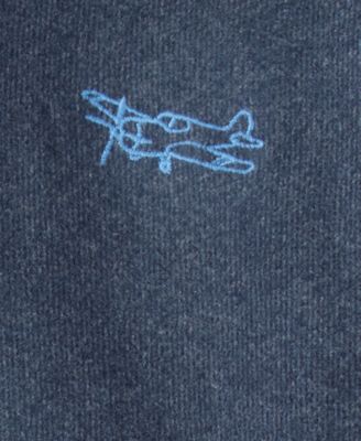 Baby Boys Plane Quarter-Zip Pullover & Pants, 2 Piece Set