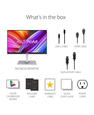 ProArt Display PA278CGV 27" 16:9 QHD 144Hz IPS LED LCD Monitor