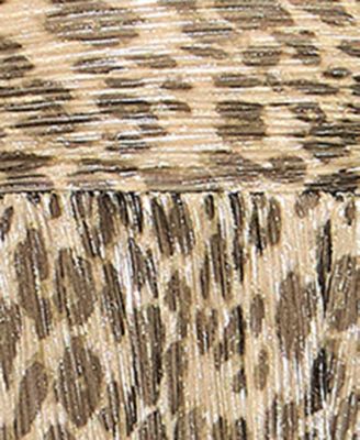 Juniors' Animal Printed Cutout Short Fit & Flare Dress