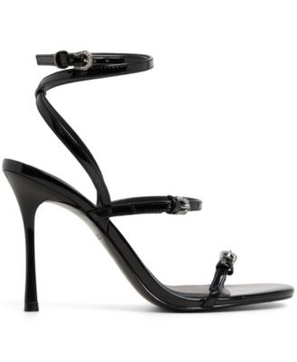 Women's Jamielynn Strappy Ankle-Wrap High-Heel Dress Sandals