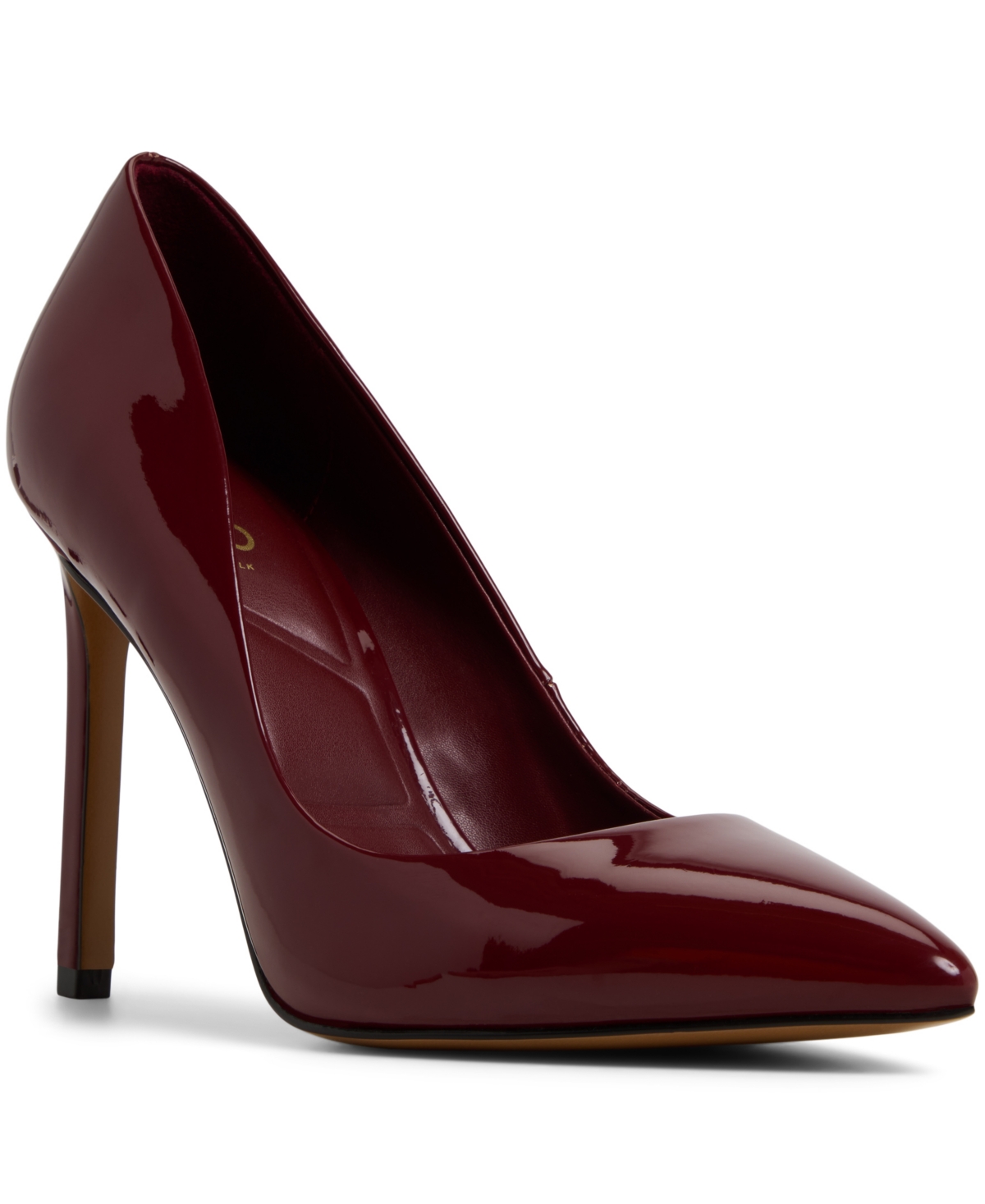 Aldo Lala Pointed Toe Pump In Red