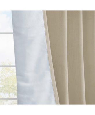 Heritage Plush Velvet Room Darkening Curtain