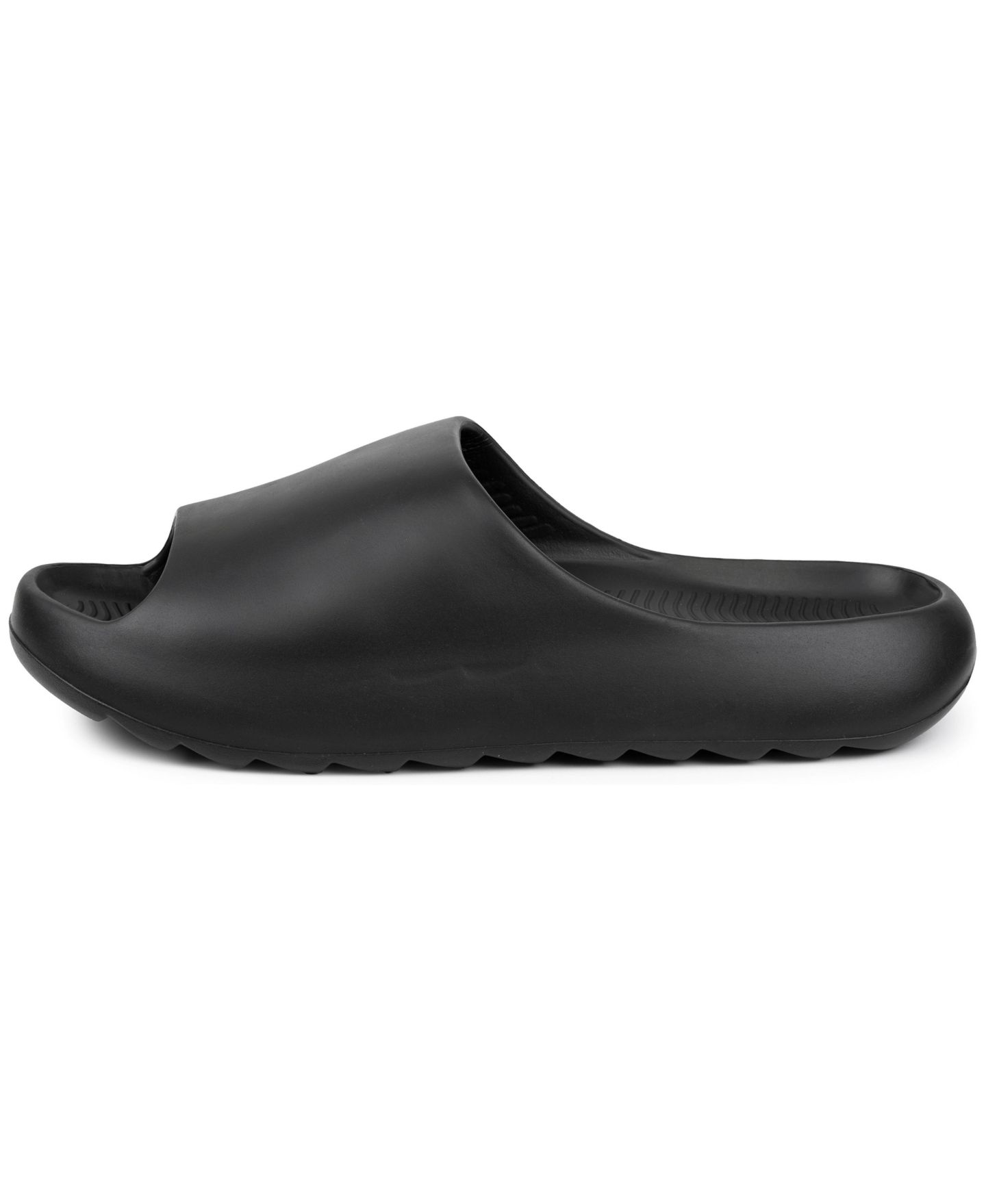 Мужские сандалии Alpine Swiss Edgar Cloud Slides Ultra-Comfortable Arch Support Pillow Slippers Light Waterproof Non-Slip Recovery Sandals Shower Pool Gym, цвет: Чёрный — фото 3