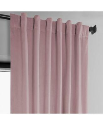 Heritage Plush Velvet Room Darkening Curtain