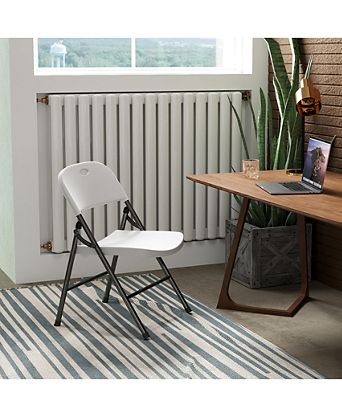 6-Pack Plastic Folding Chair Set