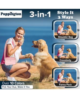 3-in-1 Dog Walk Bag, Travel Bowl, & Reflective Leash with Matching Planet-Safe Dog Poop Bags