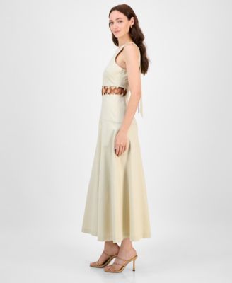 Women's Daphne Ring-Trim Cutout Dress