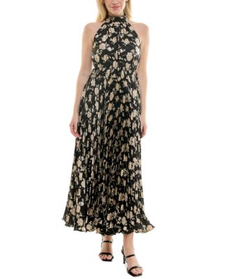 Taylor - Women's Mock-Neck Sleeveless Dress