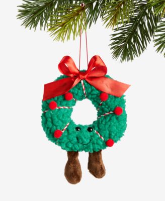 Holiday Lane - Tiny Tidings Wreath Fabric Ornament